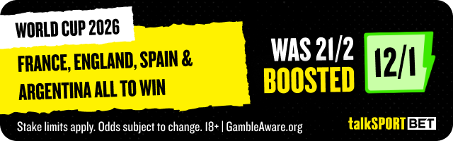 talkSPORT BET World Cup acca boost promo
